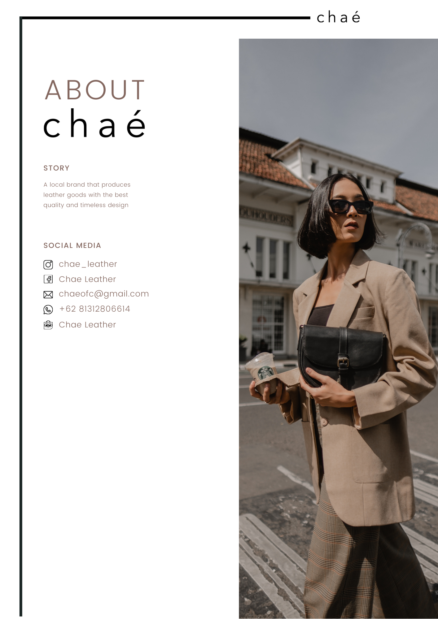 About Chaé Leather