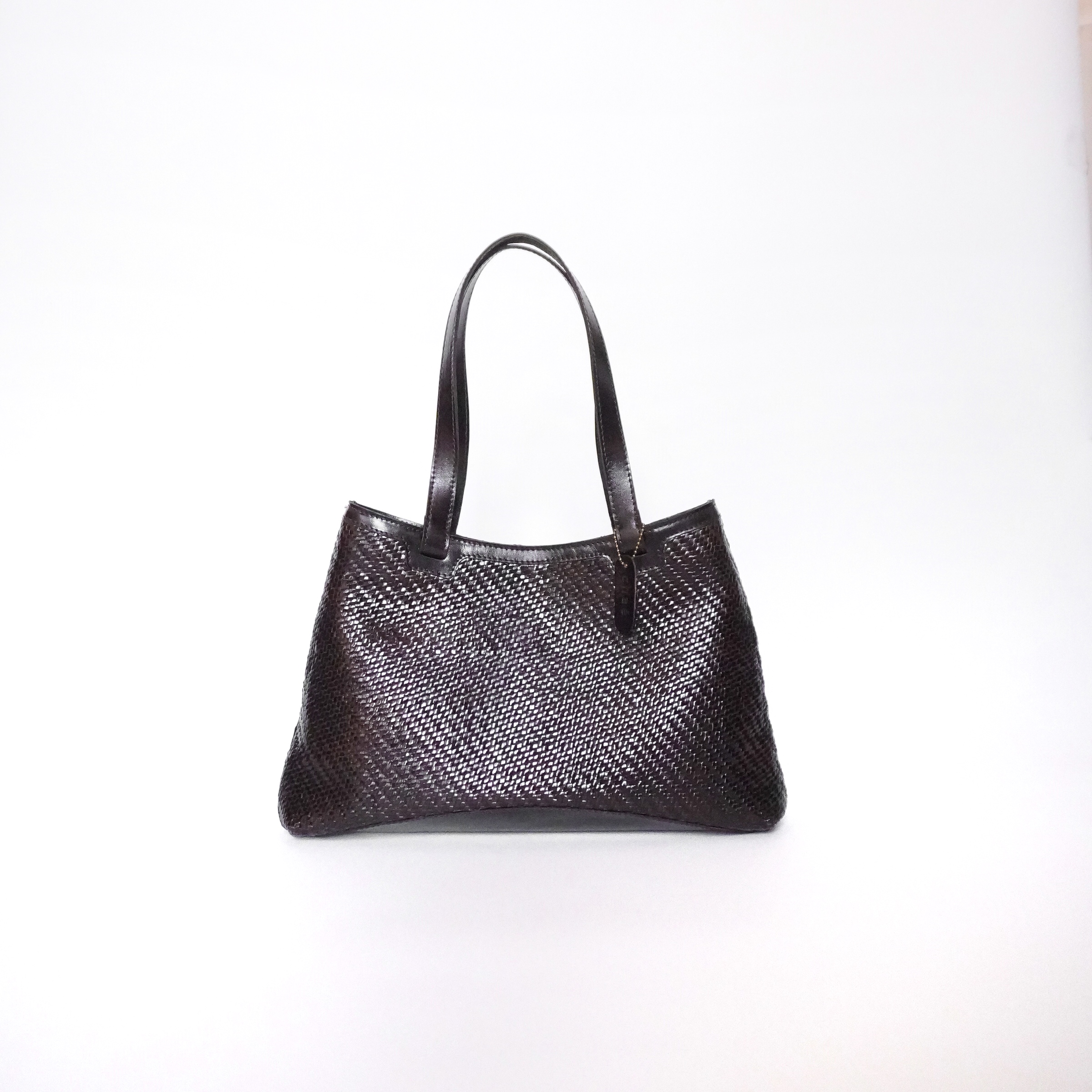 Tarra Woven Leather Tote